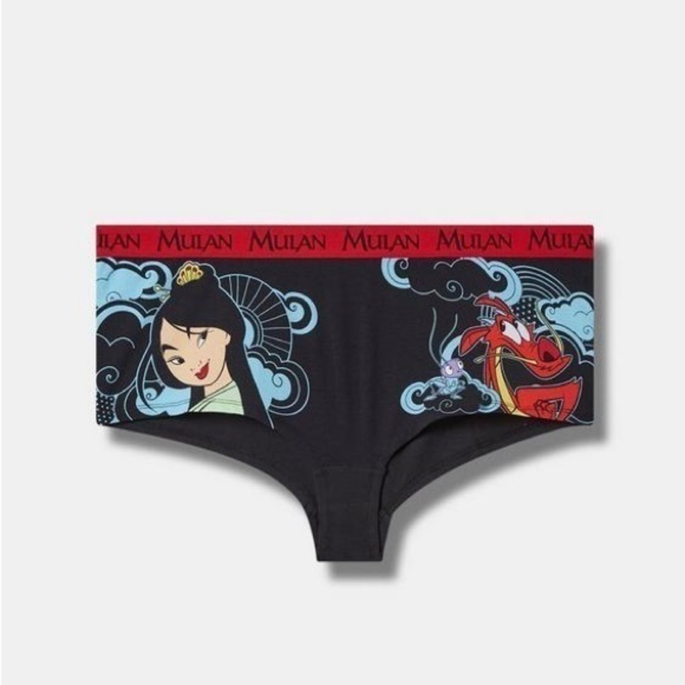 NWT Disney Mulan Boyshort torrid 00 M/L